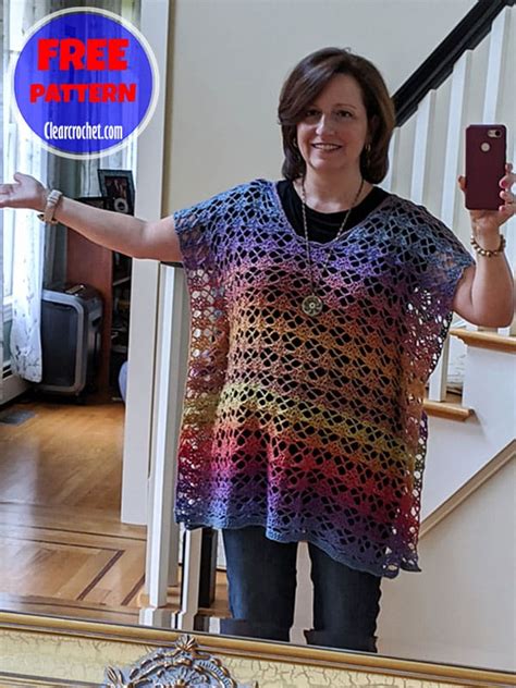 Hot Summer Crochet Beach Cover Ups Free Pattern
