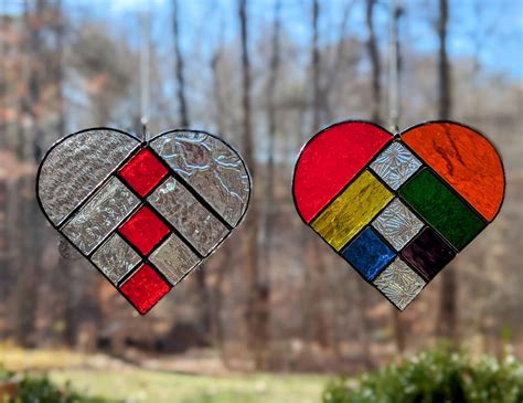 Stained Glass Rainbow Heart With Lori Jones Sunday Pm