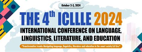 The 3th International Conference On Language Linguistic Literature And