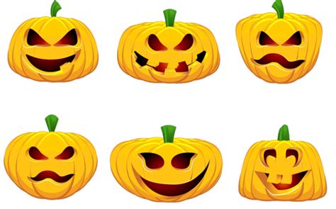 Spooky Pumpkin Vector Hd PNG Images Spooky Halloween Pumpkin