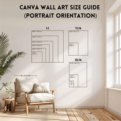 portrait wall art size guide portrait frame size guide vertical