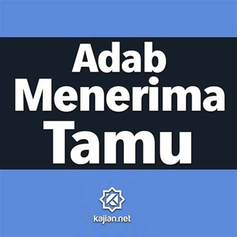 Stream Panduan Ibadah Adab Menerima Tamu Poster Dakwah Yufid Tv By