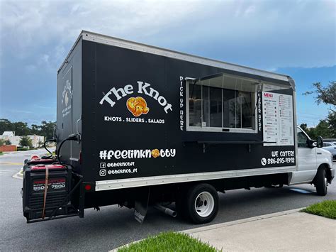 food trucks  knot menu