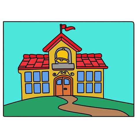 5 Hoe Teken Je Een Kleine School