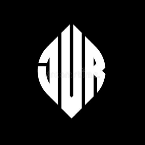 Jvr Circle Letter Logo Design With Circle And Ellipse Shape Jvr