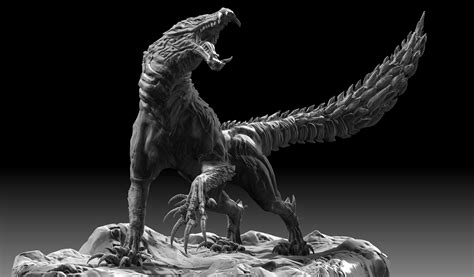 ArtStation - Odogaron Sculpt