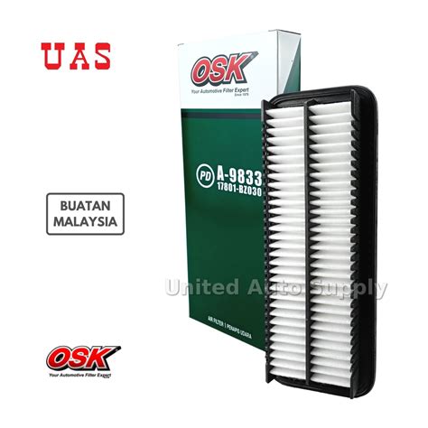 Osk Air Filter A Perodua Myvi Myvi Lagi Best Alza Bz