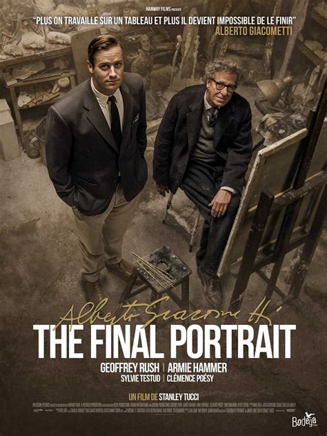 Alberto Giacometti The Final Portrait Film Cinema