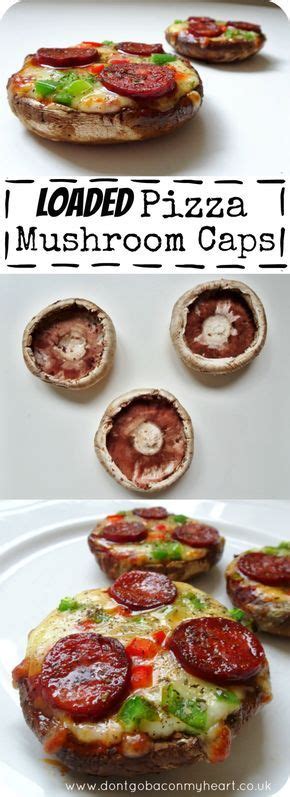 These Loaded Pizza Mushroom Caps Are Great For The Low Carb Community