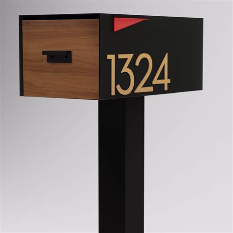 Malone Post Mount Mailbox Modern Aspect Post And Porch