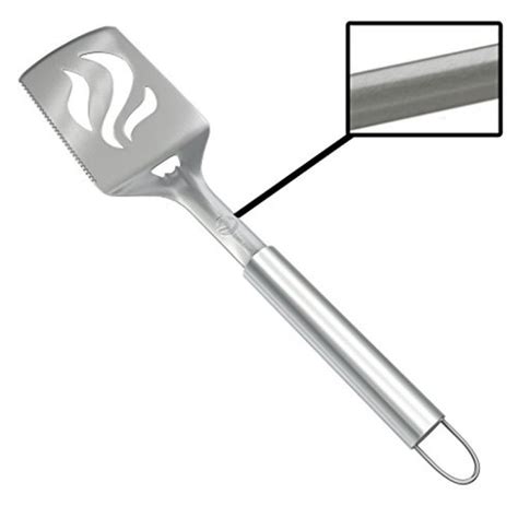 Barbecue Spatula With Bottle Opener Heavy Duty 20 Thicker Stainless