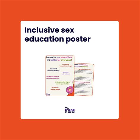 Inclusive Sex Education Poster Etsy