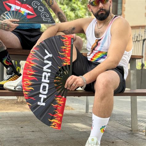 Mega Disco Fan Xl Cm Horny