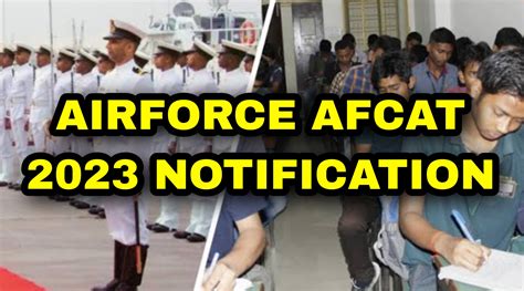 Indian Airforce Recruitment Afcat 012023 Notification Ufjuscom