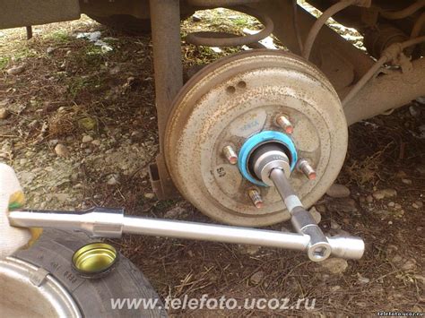 Замена подшипника ступицы (задняя ступица Шевроле Авео) с фотографиями