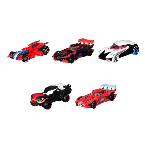 Hot Wheels Spiderman Character Carritos Marvel Spider Man