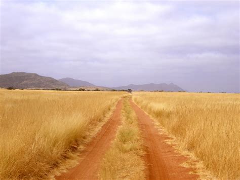 Namibian Red Dirt Road Free Stock Photo Public Domain Pictures