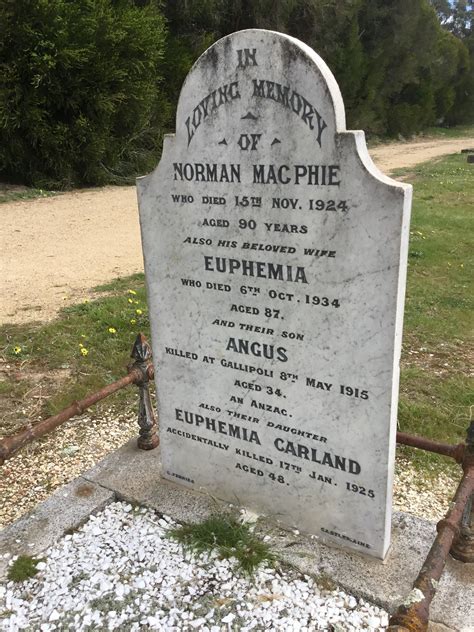 Euphemia Mcfarlane Mcphie Find A Grave Memorial