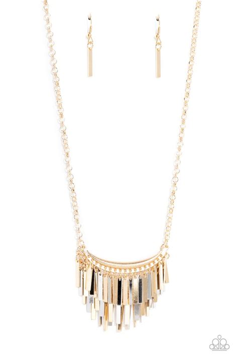 Paparazzi Necklace Cue The Chandelier Multi Paparazzi Jewelry