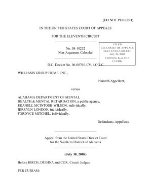 Fillable Online Earl Mcgahee Eleventh Circuit Decision Granting Relief