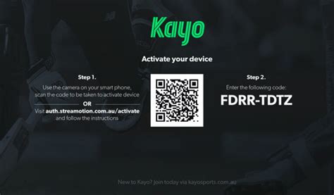 How To Activate Kayo On Any Tv Or Smart Device