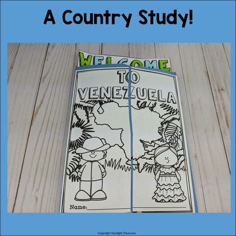 Venezuela Lapbook for Early Learners - A Country Study | Made By Teachers