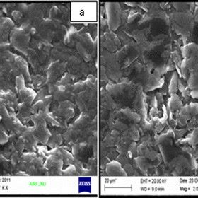 Sem Images Of The Carbon Paste Electrode A Unmodified Carbon Paste