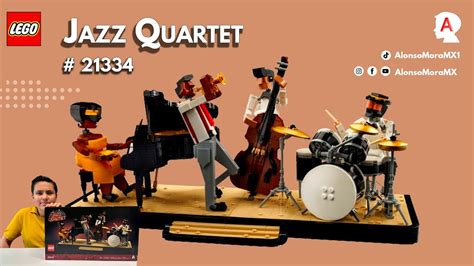 Jazz Quartet Lego para los aficionados a la música 🎵🎹🎺🎻 - YouTube