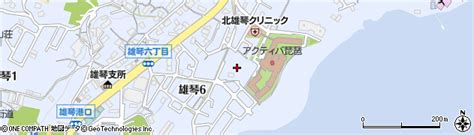 滋賀県大津市雄琴6丁目18の地図 住所一覧検索｜地図マピオン