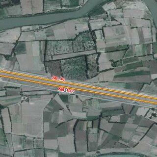 thematic map  motorway    digitized image   background