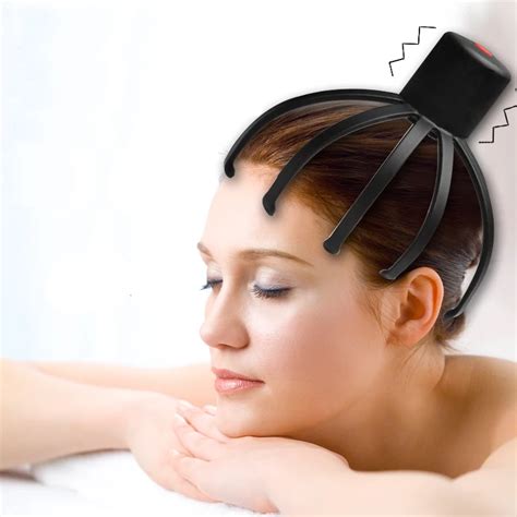 Electric Scalp Massager Octopus Massager Head Acupoint Therapeutic Claw