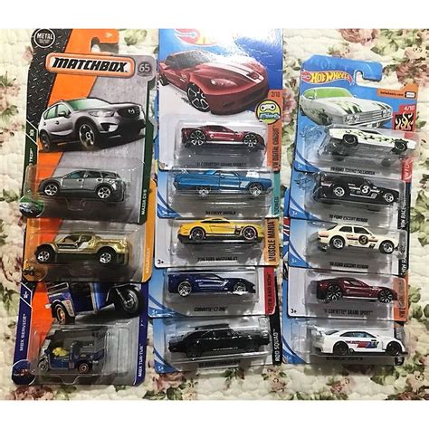 Lote Miniaturas Hot Wheels E Matchbox Shopee Brasil