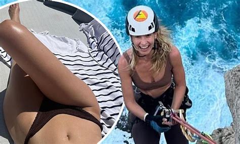 Lily James Showcases Toned Physique In Tiny Bikini In Sizzling Beach Photos