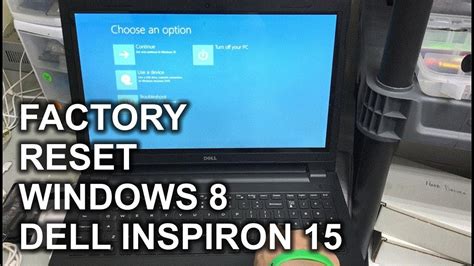 How To ║ Restore Reset A Dell Inspiron 15 P40f To Factory Settings