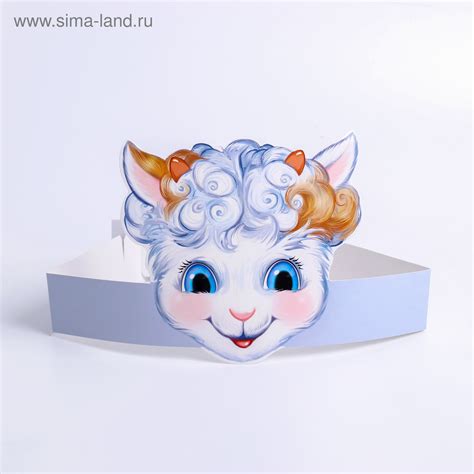 Маска-ободок «Волк и семеро козлят», набор 9 шт. (4834125) - Купить по ...