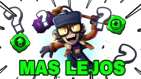 CUAL Es El GADGET Que MAS LEJOS Te Hace SALTAR En BRAWL STARS