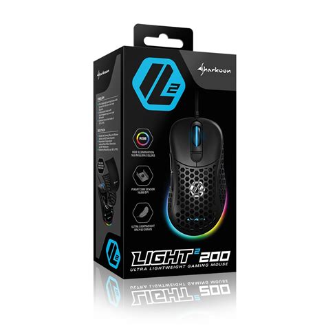 Sharkoon Presents the Light² 200 Customizable Gaming Mouse