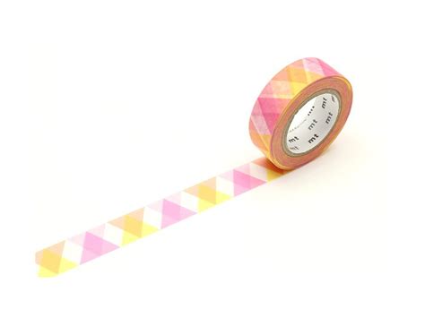 Taśma Papierowa Washi Mt Masking Tape Diamond Pink 7 M