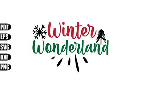 Winter Wonderland Svg Graphic by creativekhadiza124 · Creative Fabrica