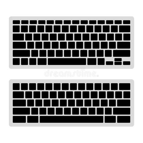 Blank QWERTY Keyboard Template Printable