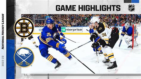 Bruins Sabres 319 Nhl Highlights 2023 Youtube