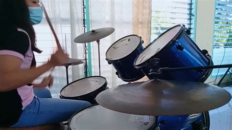 Kay Saya Saya Drums Cover By Faithmusic Beby Vlog Youtube