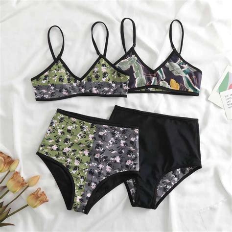 Jual 𝐑𝐄𝐀𝐃𝐘 𝐒𝐓𝐎𝐂𝐊 𝐒𝐀𝐅 LUNA green reversible bikini set 2 pcs woman