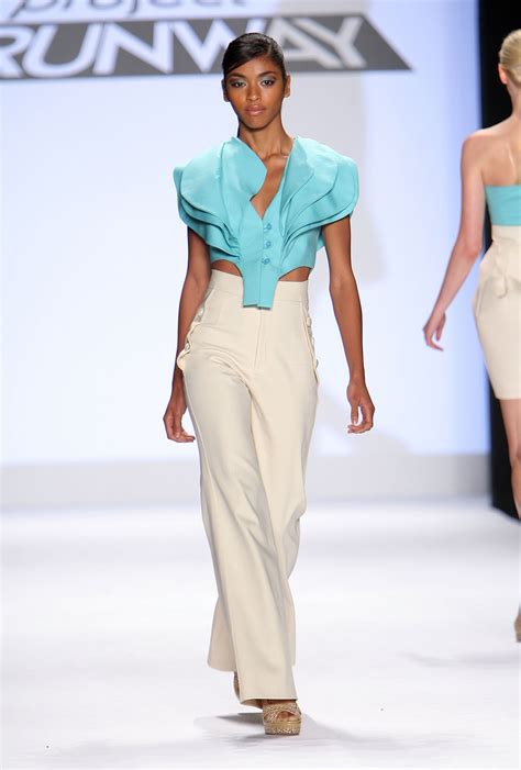 The Project Runway Season Five Finale Runway Show Popsugar Fashion