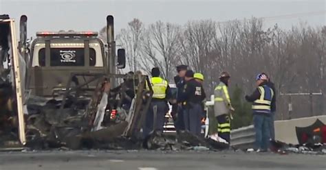 Fiery Michigan Crash Kills 4 After Trucker Slams Into Stopped Traffic ...