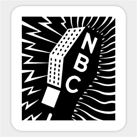 Retro NBC Logo - Retro Nbc Logo - Sticker | TeePublic