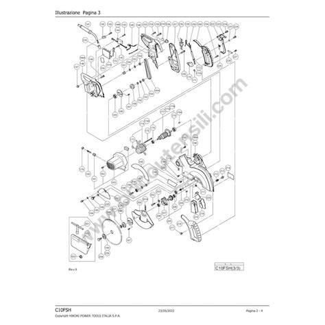 Hitachi Miter Saw C10fsh Parts At Kiara Cann Blog
