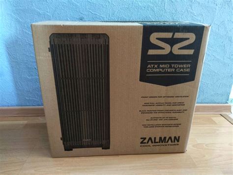 Корпус Zalman S2, черный S2_Zalman — купить по низкой цене в интернет ...