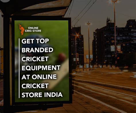 Online Cric Store Get Top Branded Cricket Equipment At Online Cricket