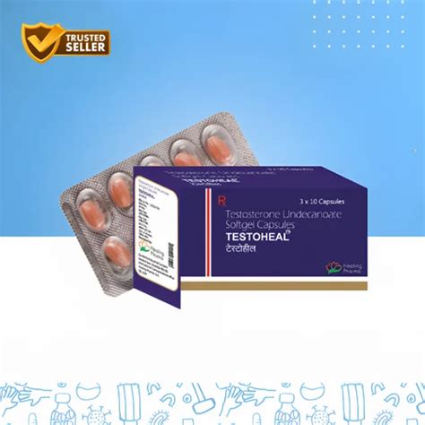 Testoheal Testosterone Undecanoate Mg Capsules At Rs Stripe In Umred